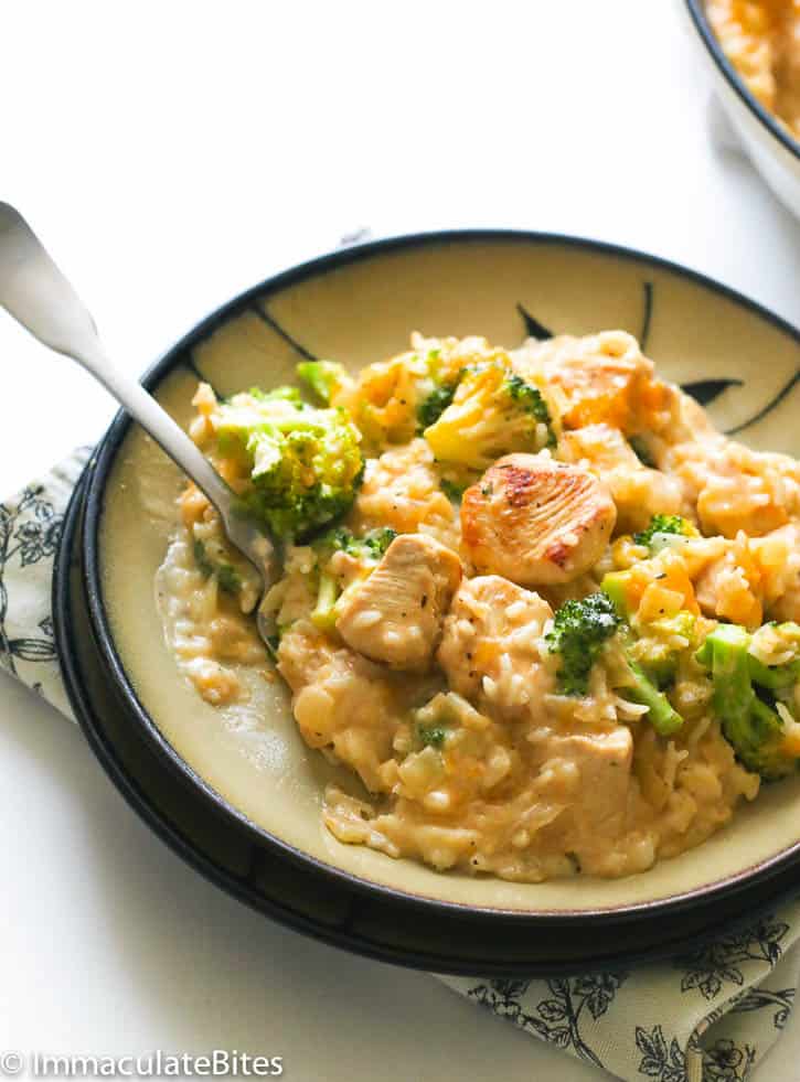 Enjoy this chicken, broccoli and rice casserole for a stress-free weeknight dinner.
