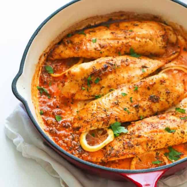 Oven-Baked Tilapia