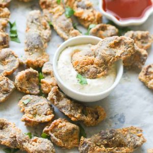 Fried Chicken Gizzards for BBQ Appetizers