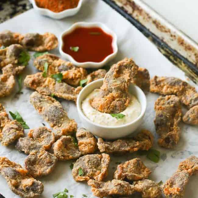 Fried Chicken Gizzards