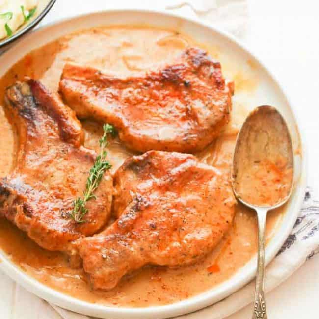 Easy Smothered Pork Chops