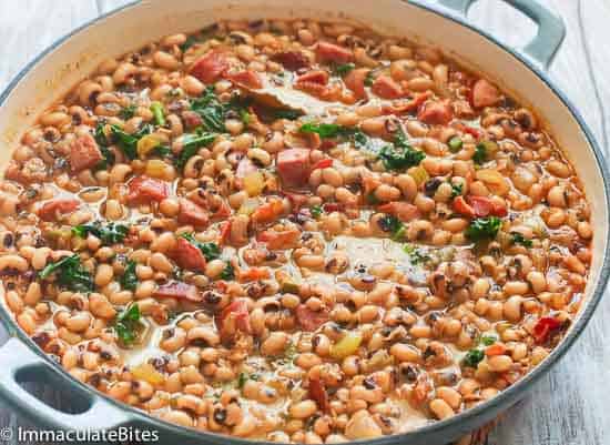 Southern Black Eyed Peas Recipe - Immaculate Bites