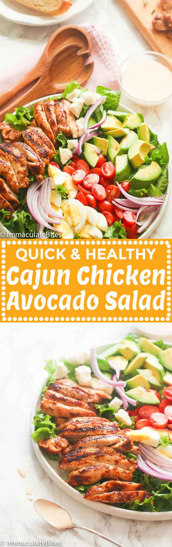 Cajun Chicken Avocado Salad