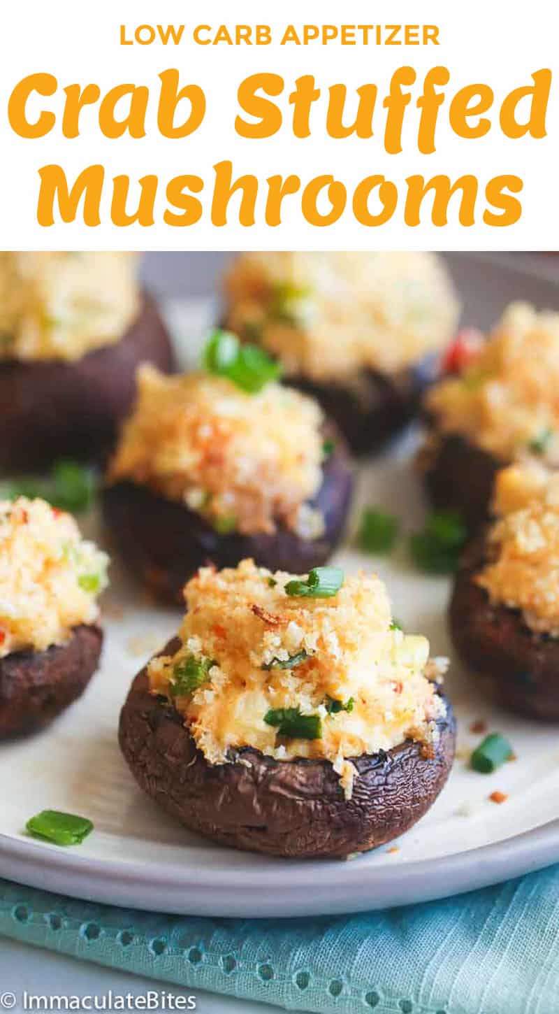 Crab Stuffed Mushrooms