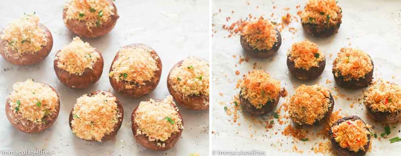 Crab Stuffed Mushrooms