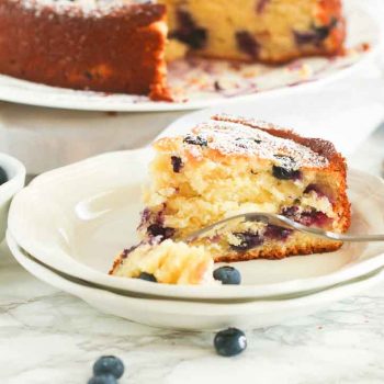 Blueberry Lemon Cake - Immaculate Bites