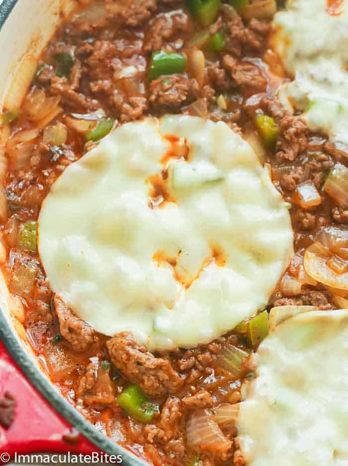 Philly Cheese Steak Sloppy Joes