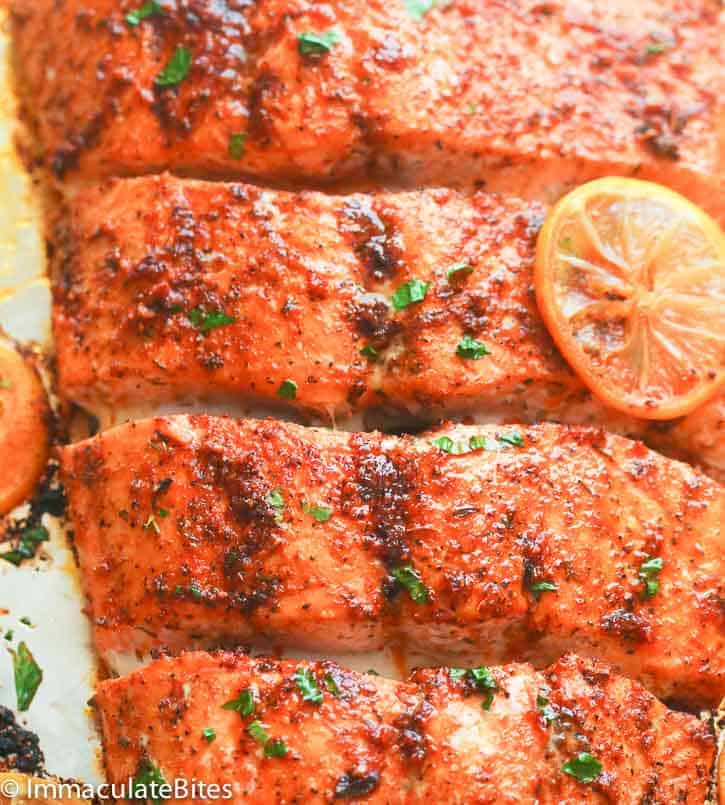 Baked Salmon Recipe - Jessica Gavin