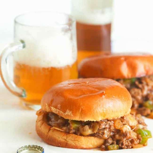 Philly Cheese Steak Sloppy Joes