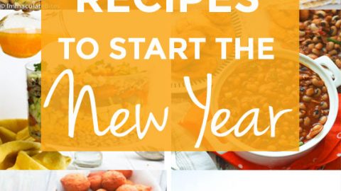 Recipes to Start the New Year