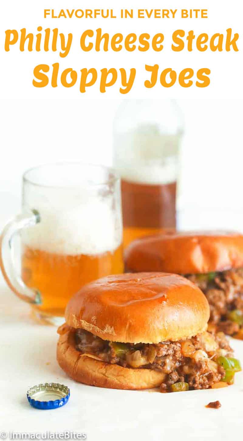 Philly Cheese Steak Sloppy Joes