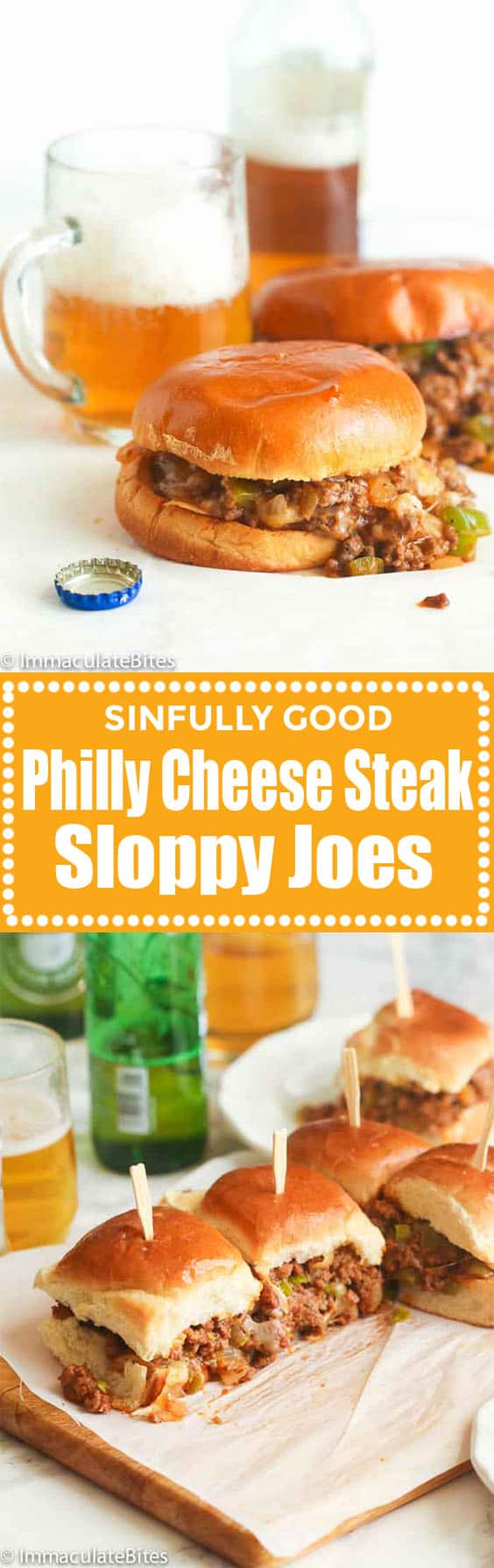 Philly Cheese Steak Sloppy Joes