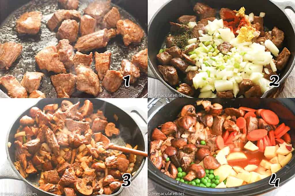 Slow Cooker Beef Stew Immaculate Bites