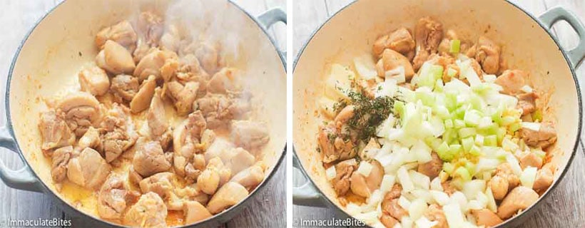 Chicken and Dumplings - Immaculate Bites