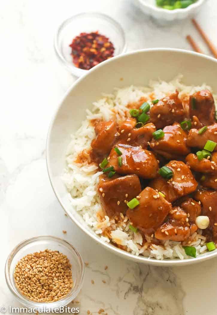 Bourbon Chicken
