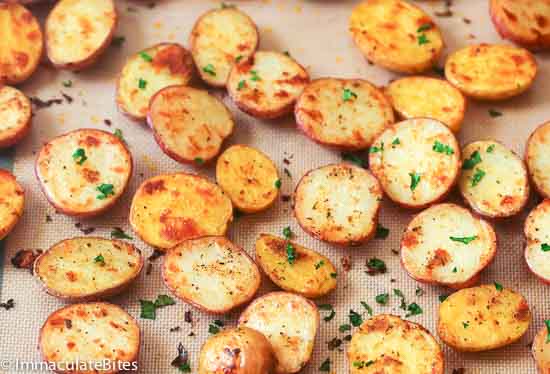 Roasted Red Potatoes –