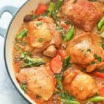 A Pan of Chicken Fricassee