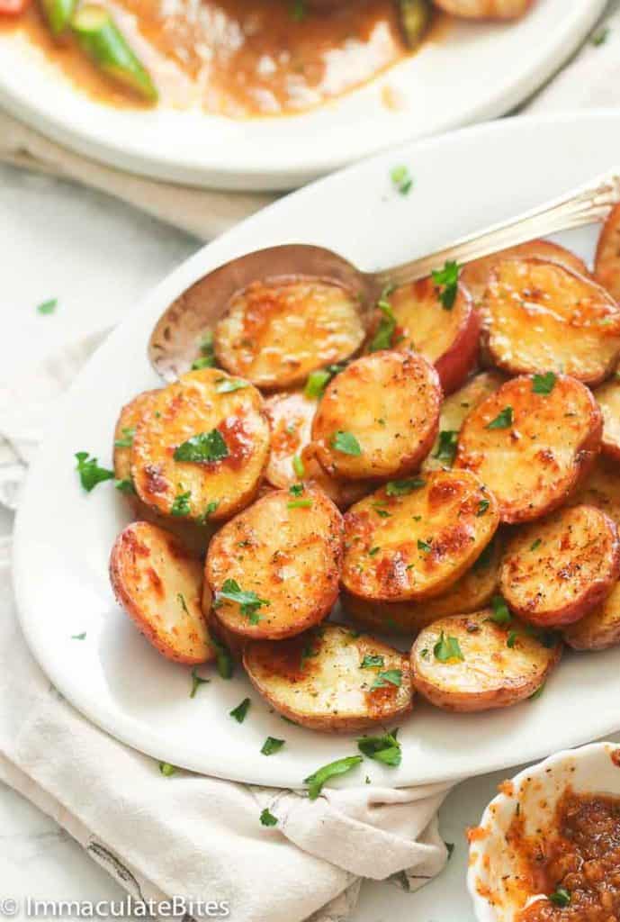 Roast Red Baby Potatoes