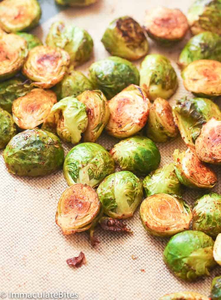 Balsamic Baked Brussel Sprouts