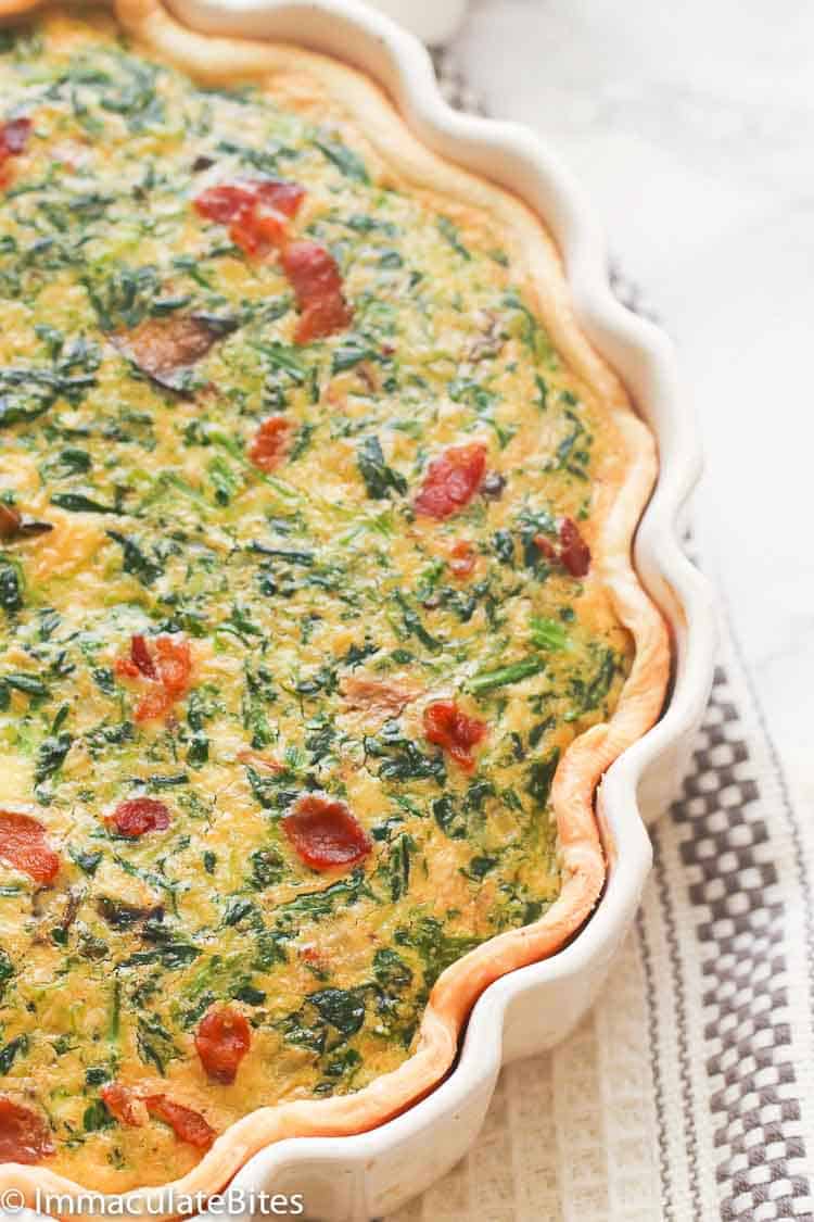 Spinach Quiche