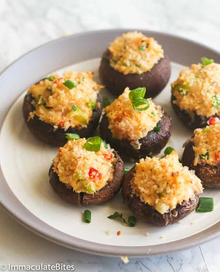 Crab Stuffed Mushrooms