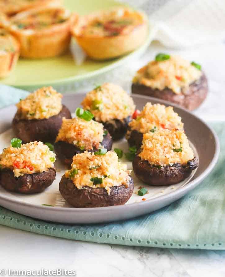 Crab Stuffed Mushrooms