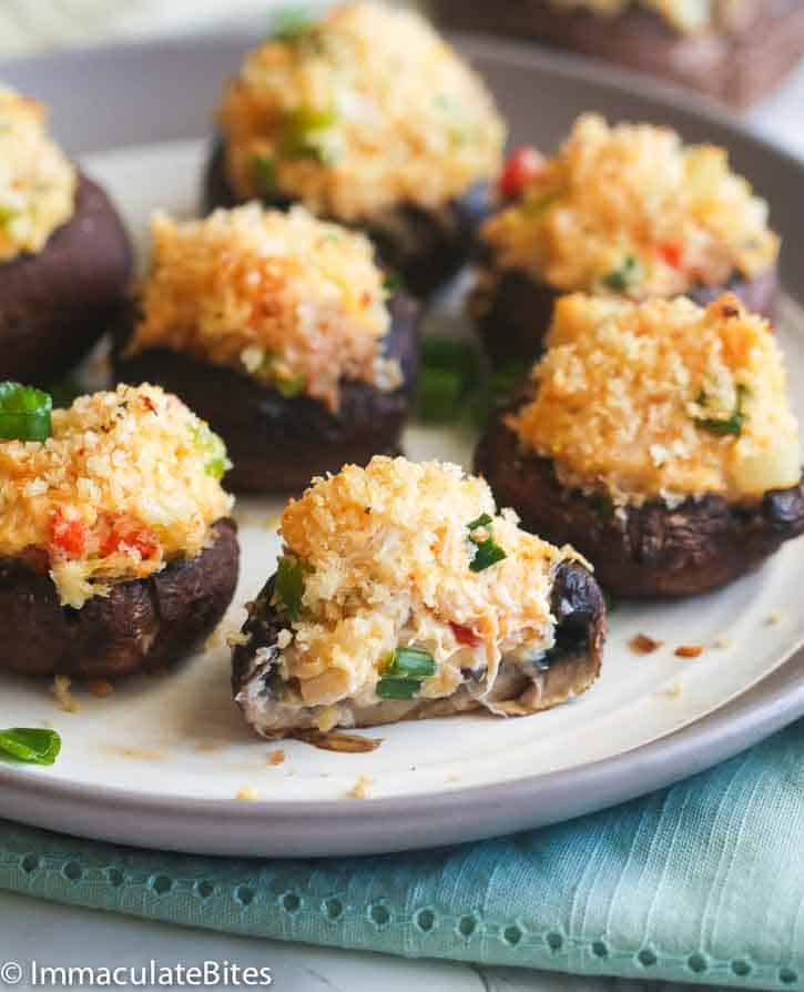 Crab Stuffed Mushrooms