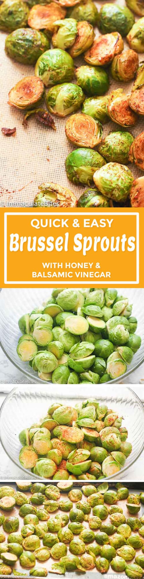 Balsamic Baked Brussel Sprouts