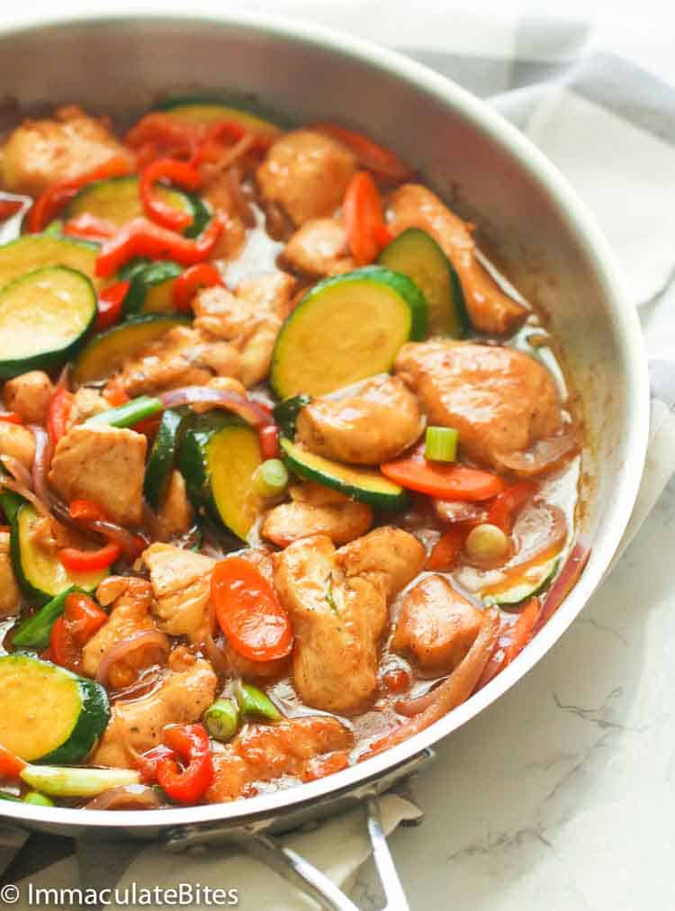 Stir Fry Chicken and Vegetables