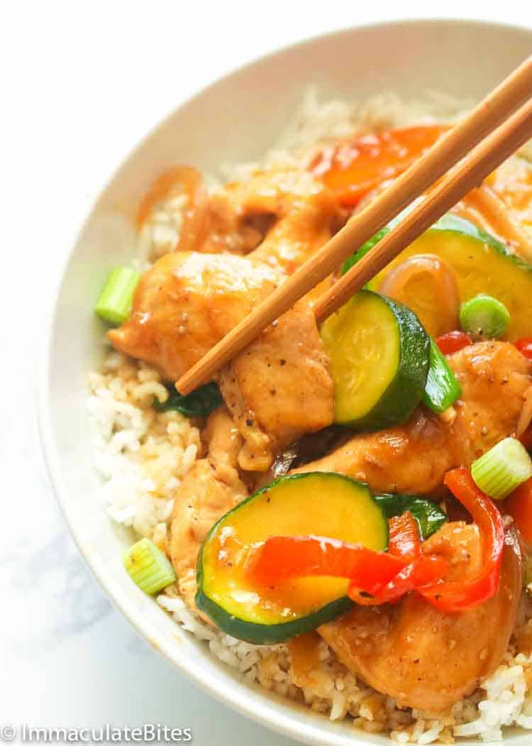 Stir Fry Chicken and Vegetables