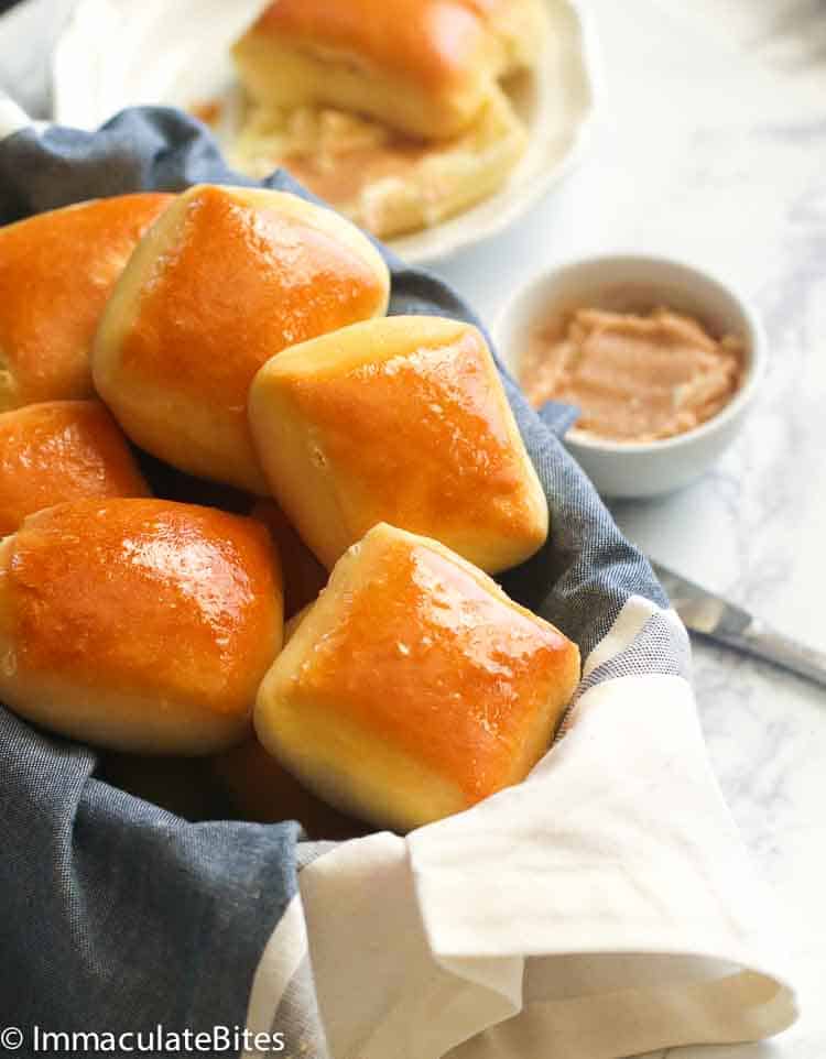 Bread rolls for fall baking