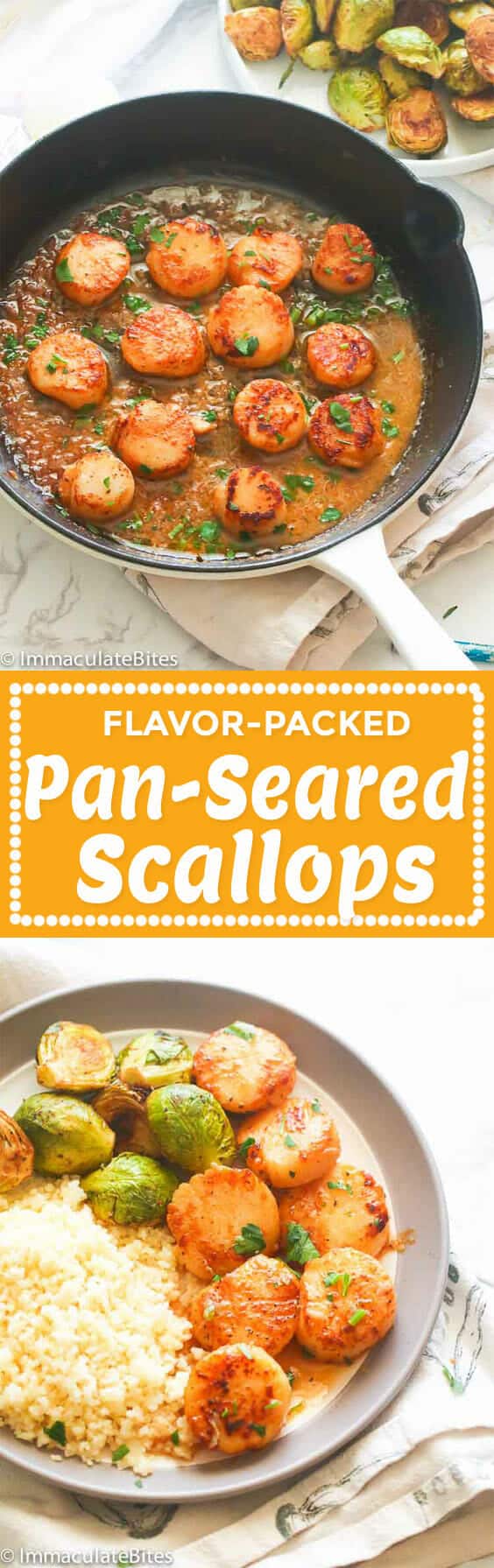 Pan Seared Scallops