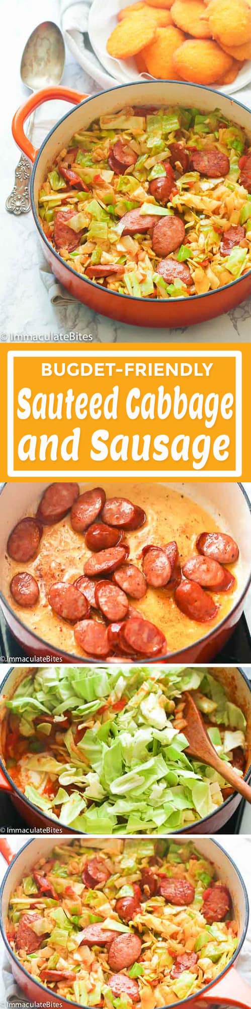 Sauteed Cabbage and Sausage