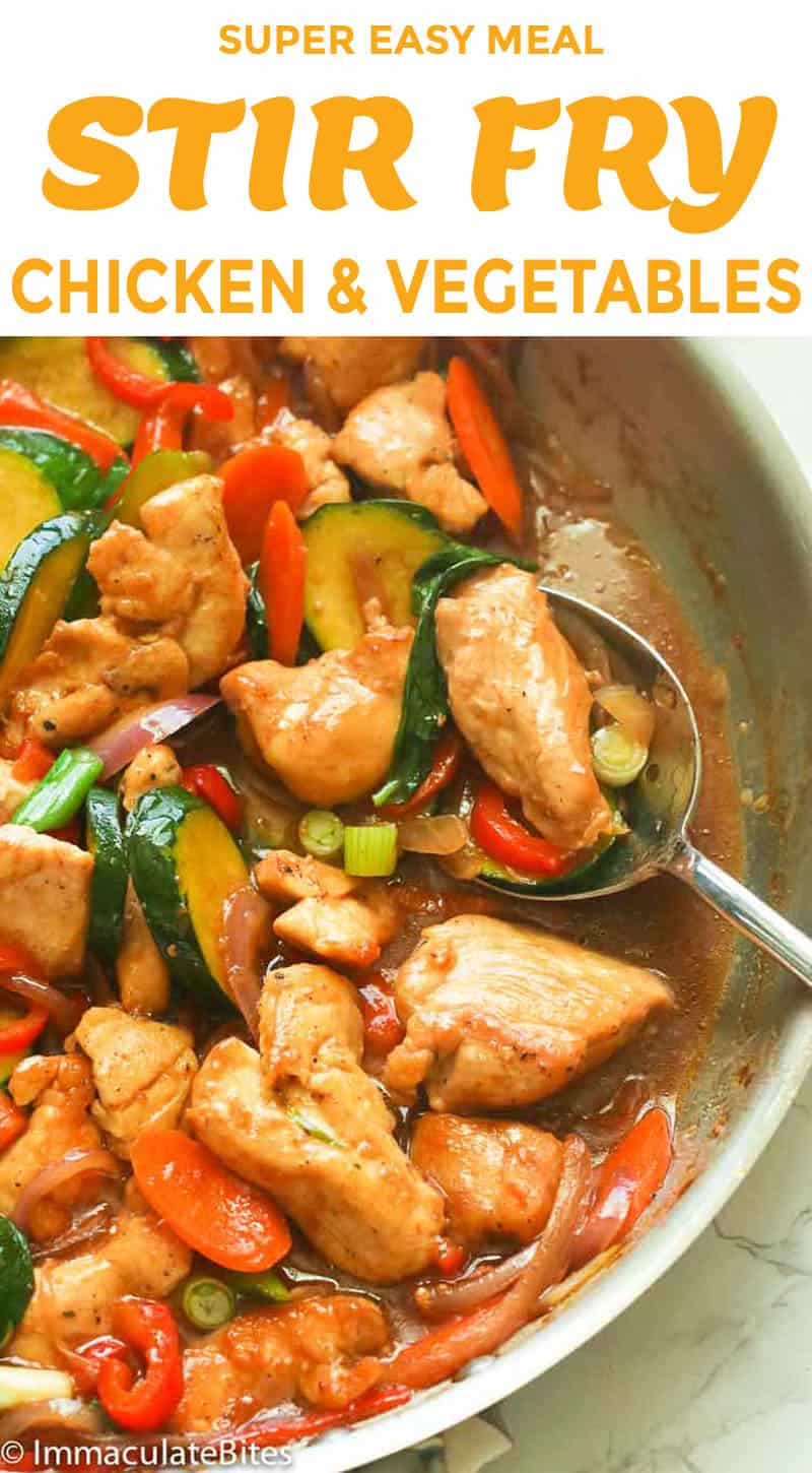 Stir Fry Chicken and Vegetables