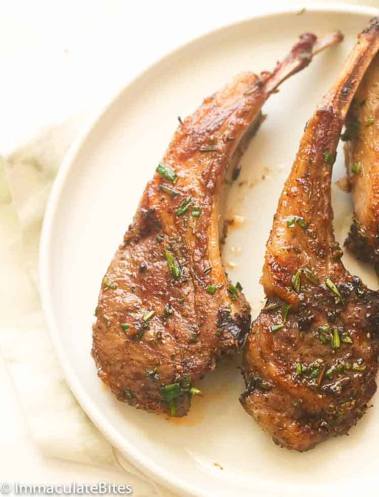 marinated lamb ribs