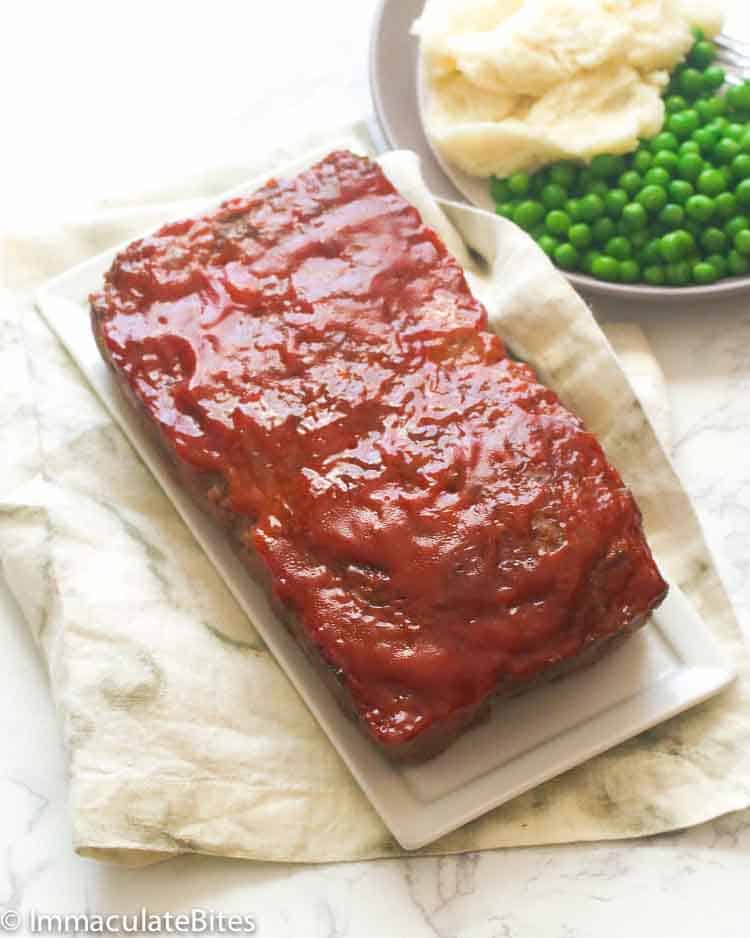 Easy Meatloaf with Glaze