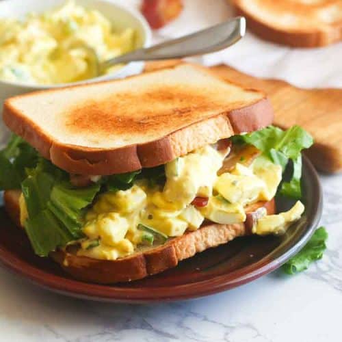 Egg Salad Sandwich - Immaculate Bites