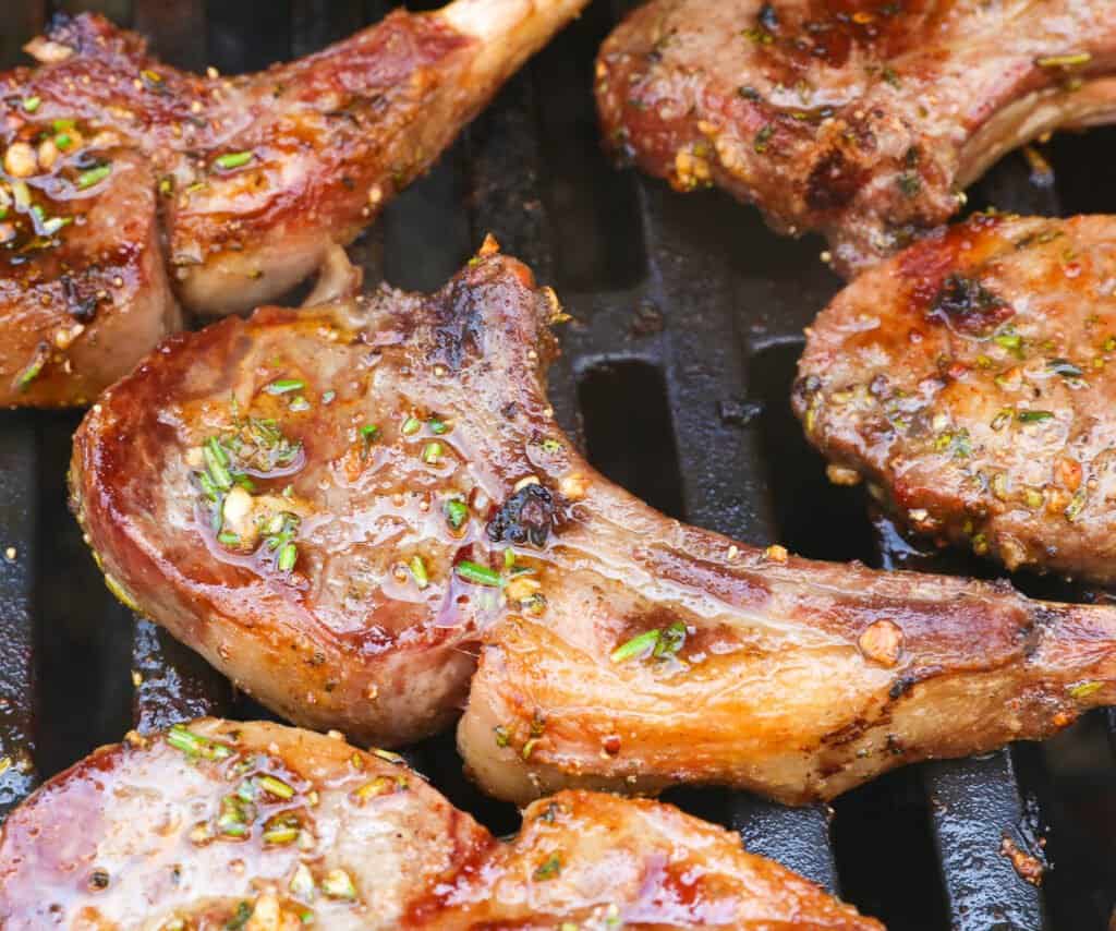 Lamb Chops on the Grill