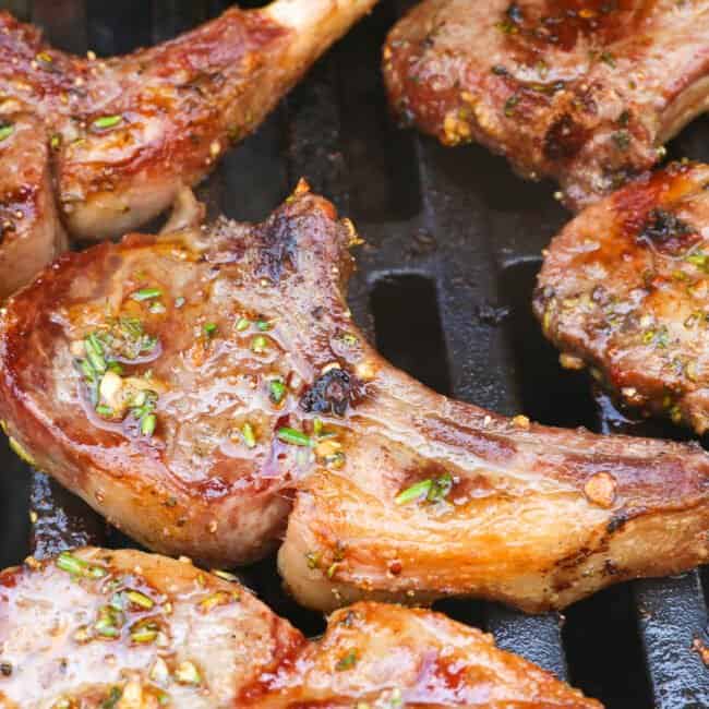 Lamb Chops on the Grill