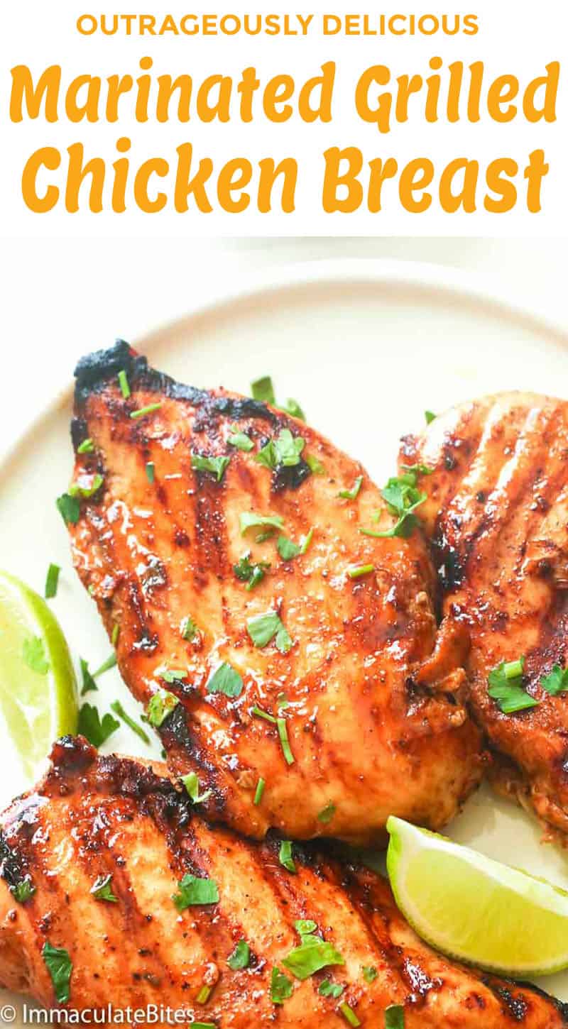 Marinated Grilled Chicken Breast