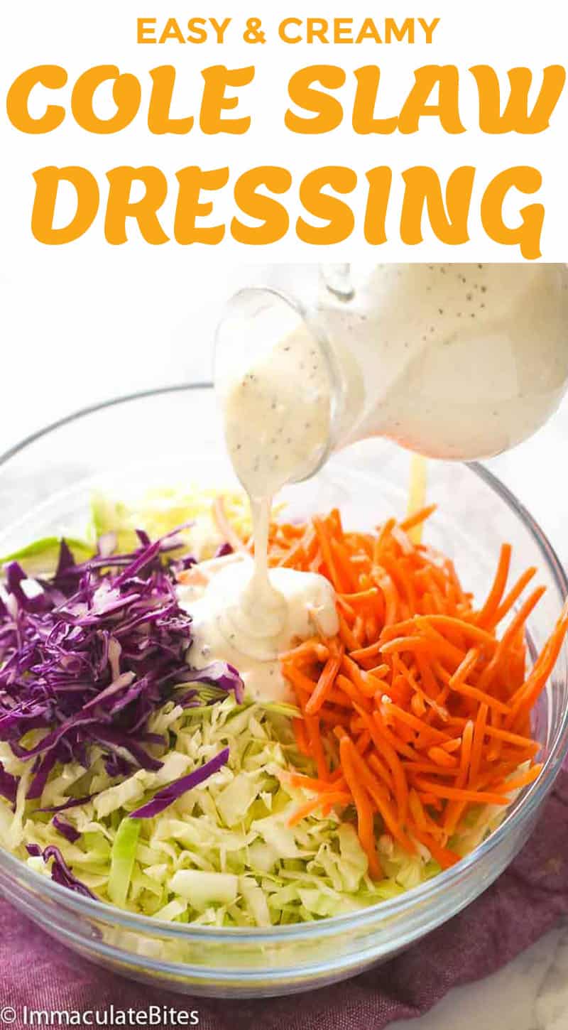 Creamy Cole Slaw Dressing