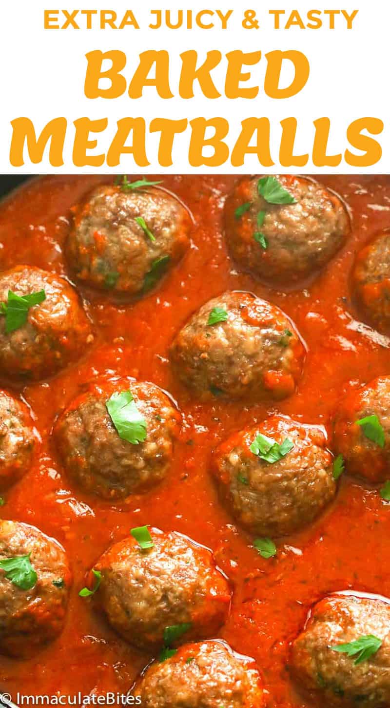 Baked Meatballs