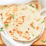 Pure comfort food, flatbread ready to take on your favorite filling