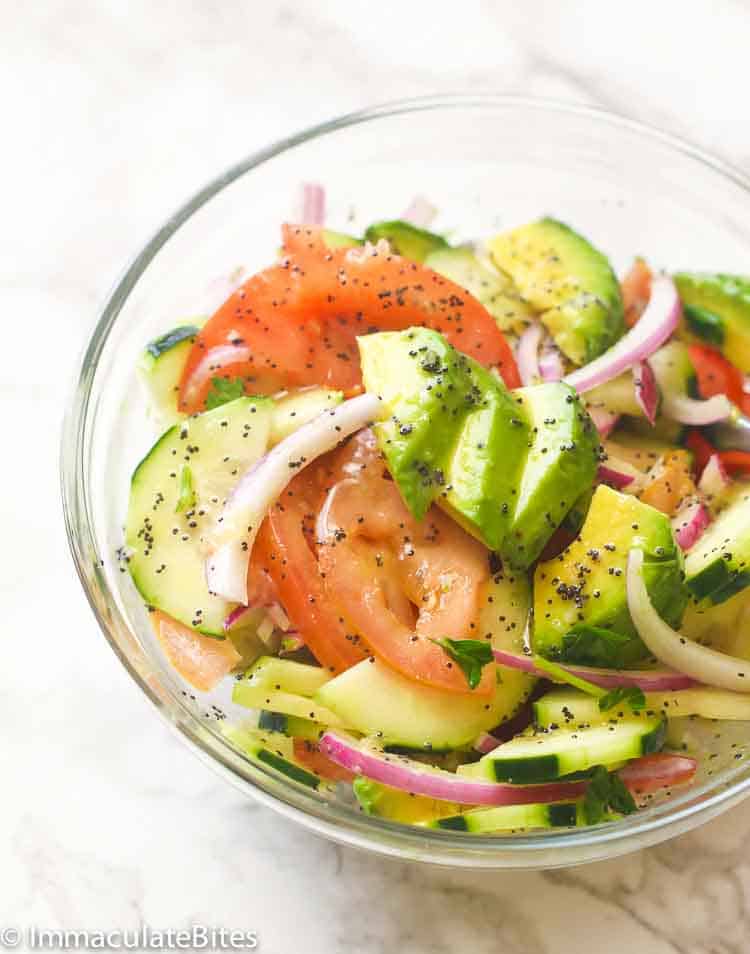 Cucumber Tomato Salad