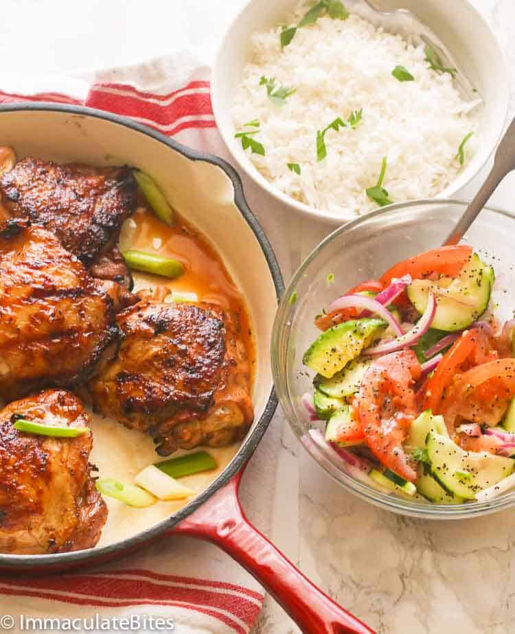 Hawaiian Grilled Chicken Thighs