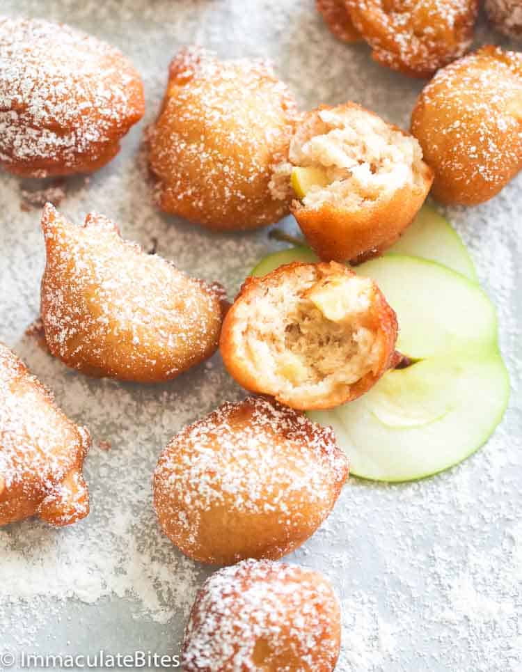 Fall Appetizers Apple Fritters