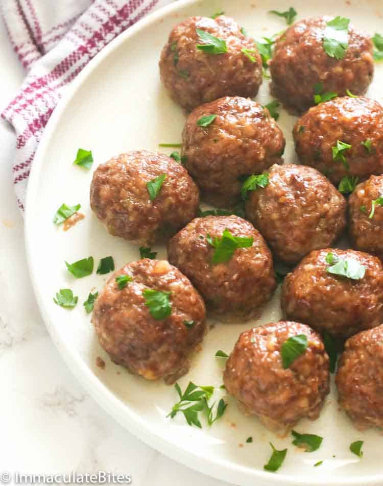 Baked Meatballs