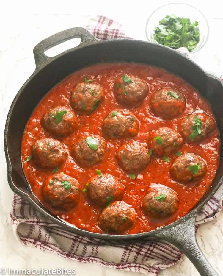 Baked Meatballs