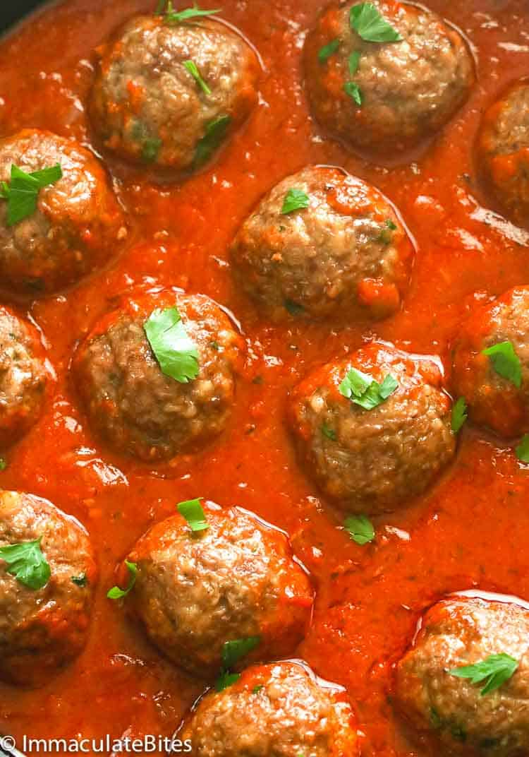 Baked Meatballs