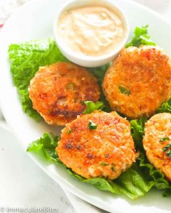 Croquettes in made into Salmon Patties